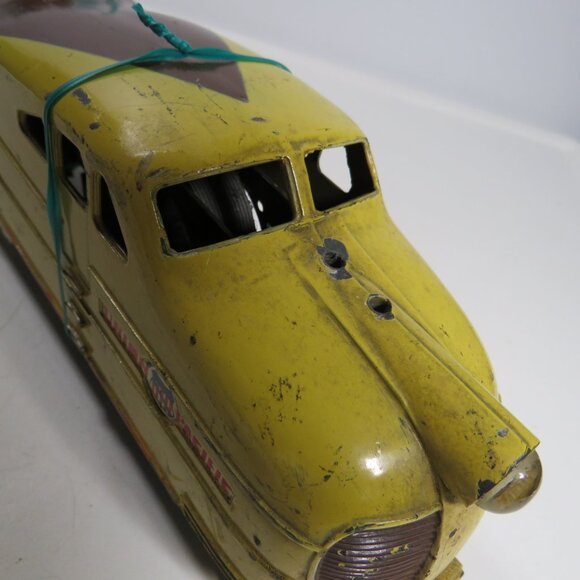 Pre-WWII 30's Union Pacific Train Engine est. #1684 Metal railroad - Picture 13 of 16